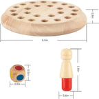 Wooden Memory Chess Matching Game