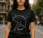 Umbrella Printed Basic Tees