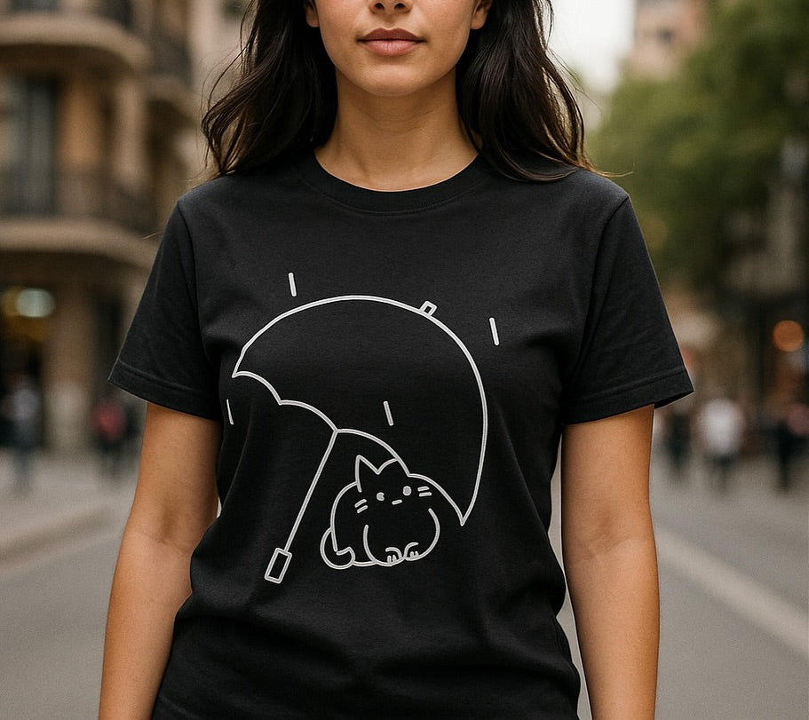 Umbrella Printed Basic Tees