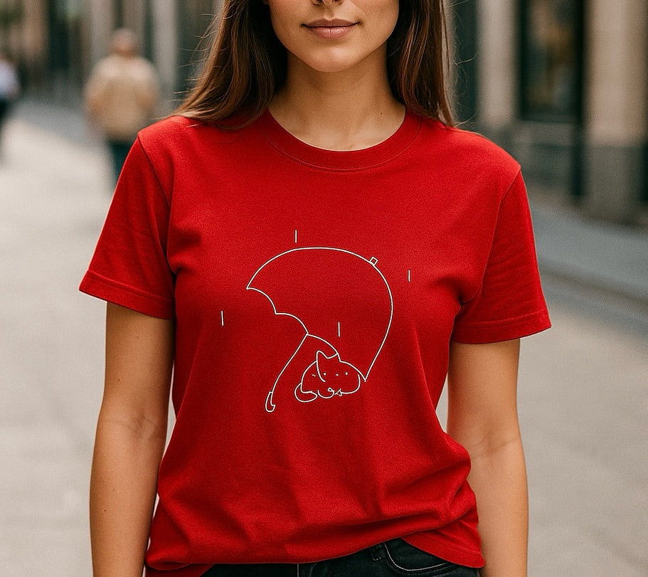 Umbrella Printed Basic Tees