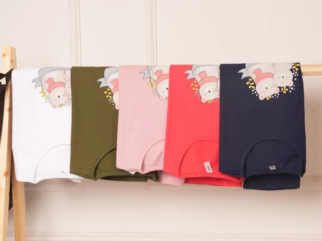 Bears Printed Basic Tees
