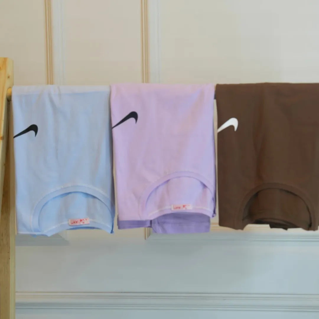 Check Printed Basic Tees