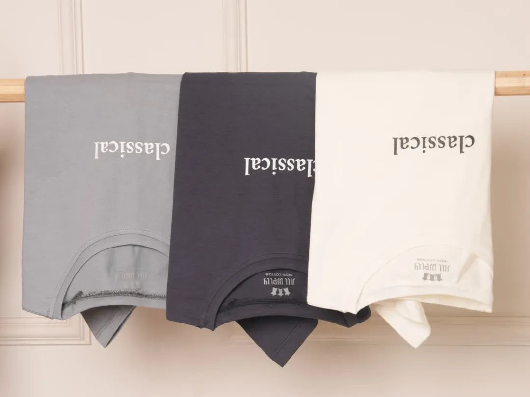 Classical Printed Drop Shoulder Tees