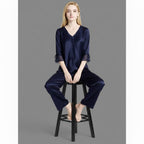 SILK NETRIBBON - NAVYBLUE